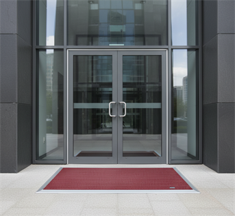 Artlines 20 mm 70x110 Crl Velur Halı Yüzeyli Alüminyum Paspas