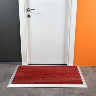 Artlines 20 mm 70x110 Crl Velur Halı Yüzeyli Alüminyum Paspas