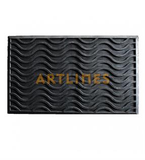 Artlines Rubber Waves Kauçuk Paspas 45*75 cm