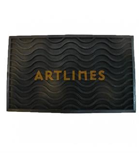 Artlines Rubber Waves Kauçuk Paspas 45*75 cm