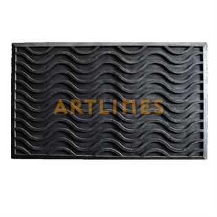 Artlines Rubber Waves Kauçuk Paspas 45*75 cm