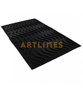 Artlines Rubber Waves Kauçuk Paspas 45*75 cm