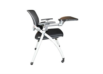 Crab Tekerli Yazı Tablalı Tekerlekli Konferans Koltuğu