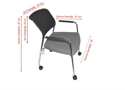 Dastan Tekerlekli Bekleme Koltuğu