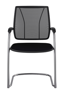 Diffrient Occasional Liberty Siyah Bekleme Koltuğu