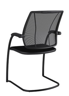 Diffrient Occasional Liberty Siyah Bekleme Koltuğu