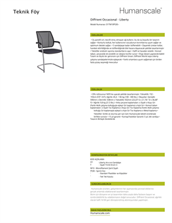 Diffrient Occasional Liberty Siyah Bekleme Koltuğu