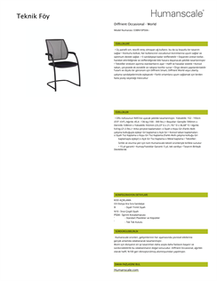 Diffrient Occasional World Bekleme Koltuğu 