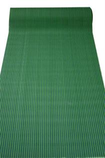Dph 44x95 1210 cm Koyu Yeşil Şeritli Zigzag Paspas