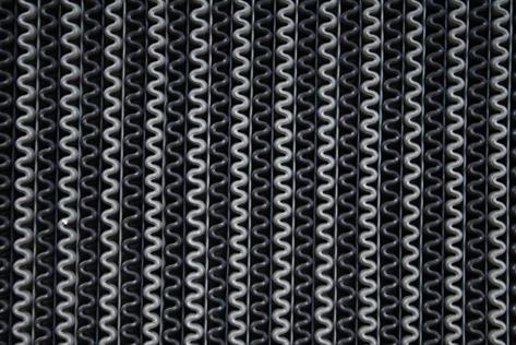 Dph 46x124 cm 1230 Koyu Gri Zigzag Paspas