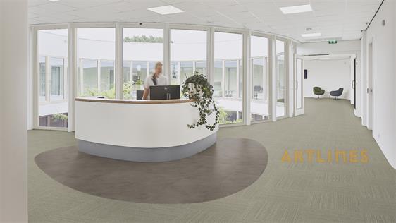 Flex 1506 Sand Taupe Sök-Tak LVT 50CM*50CM