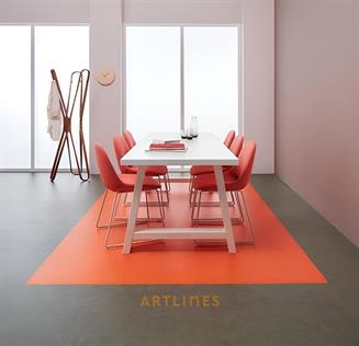 Flex 1542 Stone Red Sök-Tak LVT 50CM*50CM