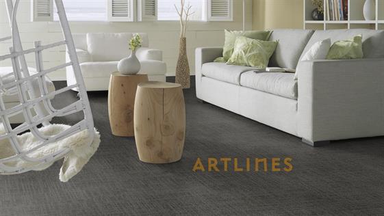 Flex 1664 Weave Graphite Sök-Tak LVT 50CM*50CM