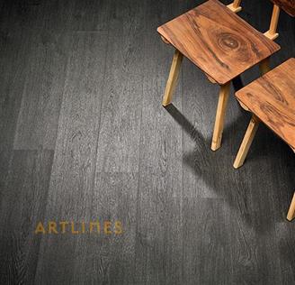 Flex 1684 Oak Black Rustic Sök-Tak LVT 120CM*20CM