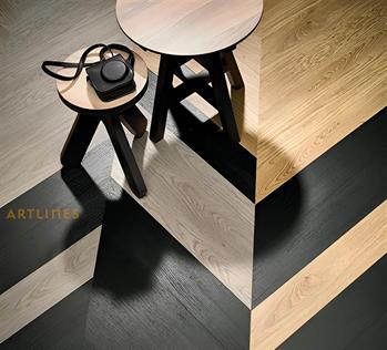 Flex 1987 Solide Oak Charcoal Sök-Tak LVT 100CM*20CM