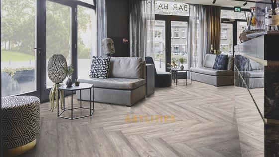 Flex 60151 Wood White Raw Timber 5,00 mm Sök-Tak LVT 120*20 cm
