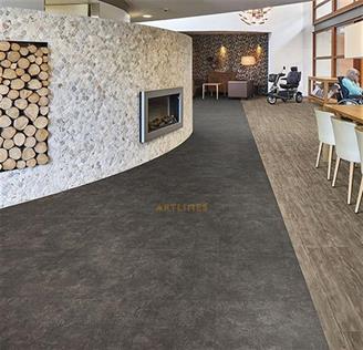 Flex Material 62419 Concrete Nero Sök-Tak LVT 50*50 cm