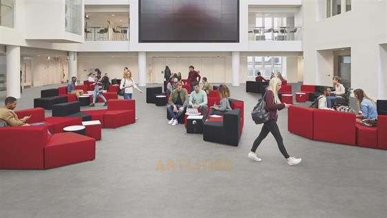 Flex Material 62523 Grigo Cencrete Sök-Tak LVT 50*50 cm