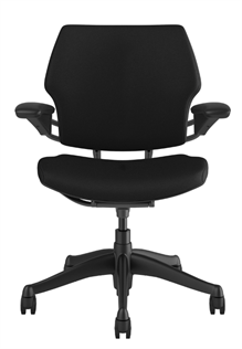 Freedom Toplantı Koltuğu Siyah Bizon Deri