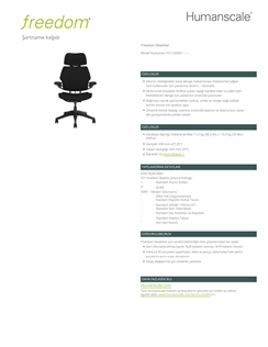 Freedom Yönetici Koltuğu Oxygen Kumaş