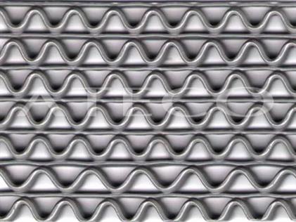 Gri 5 mm Zigzag Paspas En:0,90 Boy: 4,00 mt