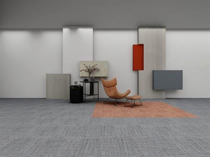 Lagos 10 Keçe Taban 25*100 cm Plank Halı