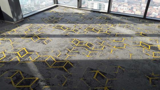 Luanda Fossil 28383 PVC Taban 25*100 cm Plank Halı