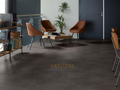 Nuance 44419 Charcoal Sök-Tak LVT 45*91 cm