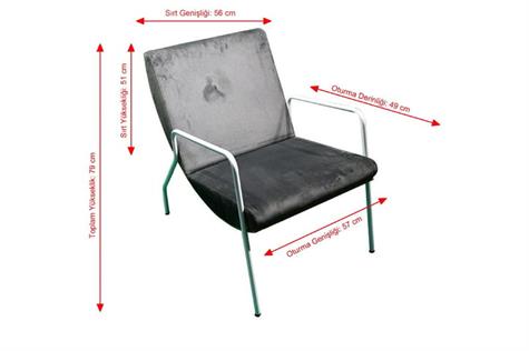 Palm Bekleme / Antrasit