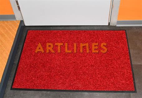 Prisma 909 Red 90*150 cm Nem Alıcı Paspas