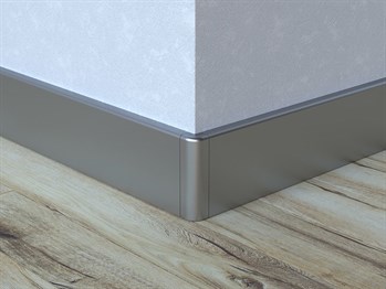 LATO 100 mm Alüminyum Süpürgelik Dış Köşe