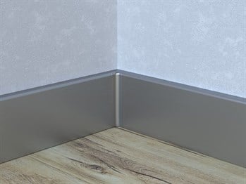 LATO 100 mm Alüminyum Süpürgelik İç Köşe