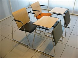 Seattable - Ahşap Kayın Boyalı Ayak