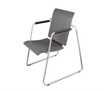 Seattable - Plastik Antrasit Boyalı Ayak