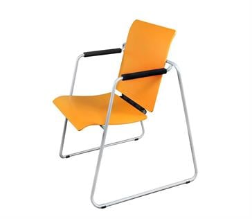 Seattable - Plastik Turuncu Boyalı Ayak