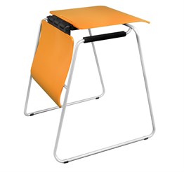 Seattable - Plastik Turuncu Boyalı Ayak