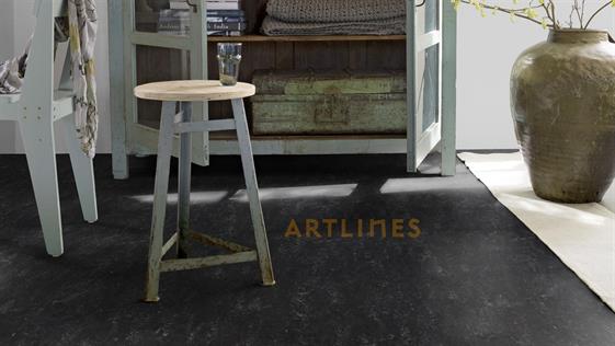 Stone 62406 Black Slate Yapıştırmalı LVT 50CM*50CM
