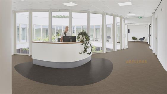 Stone 62408 Grey Slate Yapıştırmalı LVT 50*50 cm