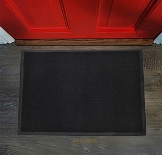 Symphony Siyah 990 65*76 cm Nem Alıcı Paspas