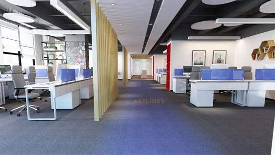 Tivoli Mist 32711 Karo Halı