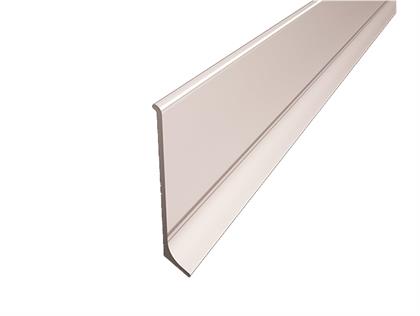 VELO 60 mm Alüminyum Süpürgelik Mat Eloksal Gümüş