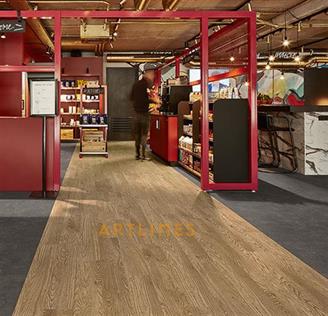 Wood 66063 Waxed Oak Yapıştırmalı LVT