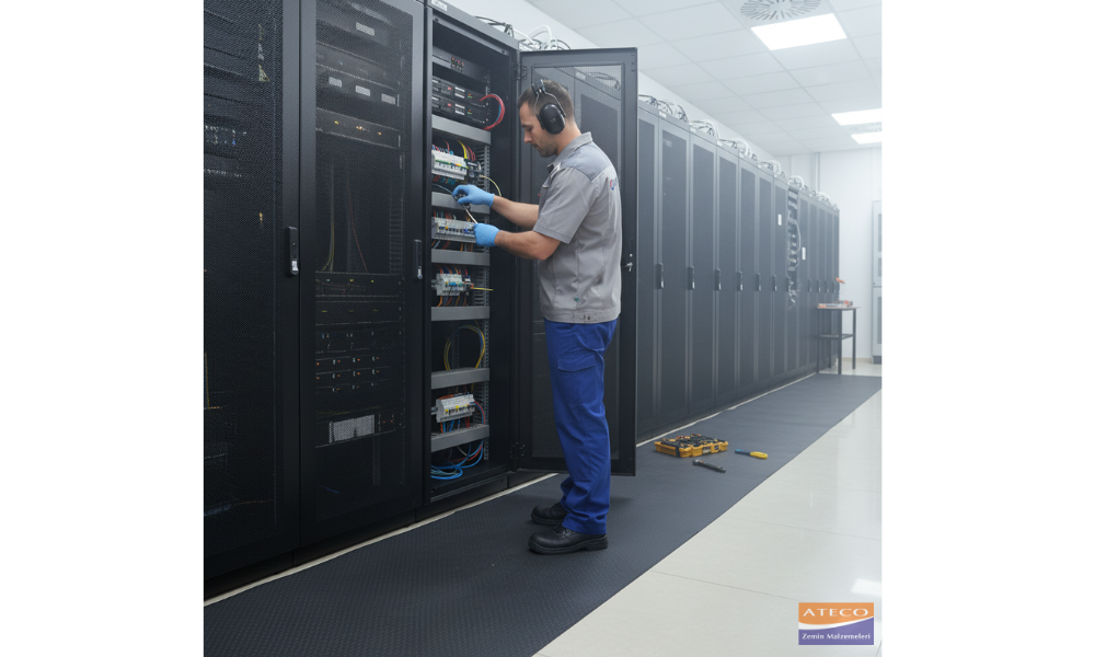 Artlines Siyah 100 cm Yalıtkan Paspas  5mm 40 KV