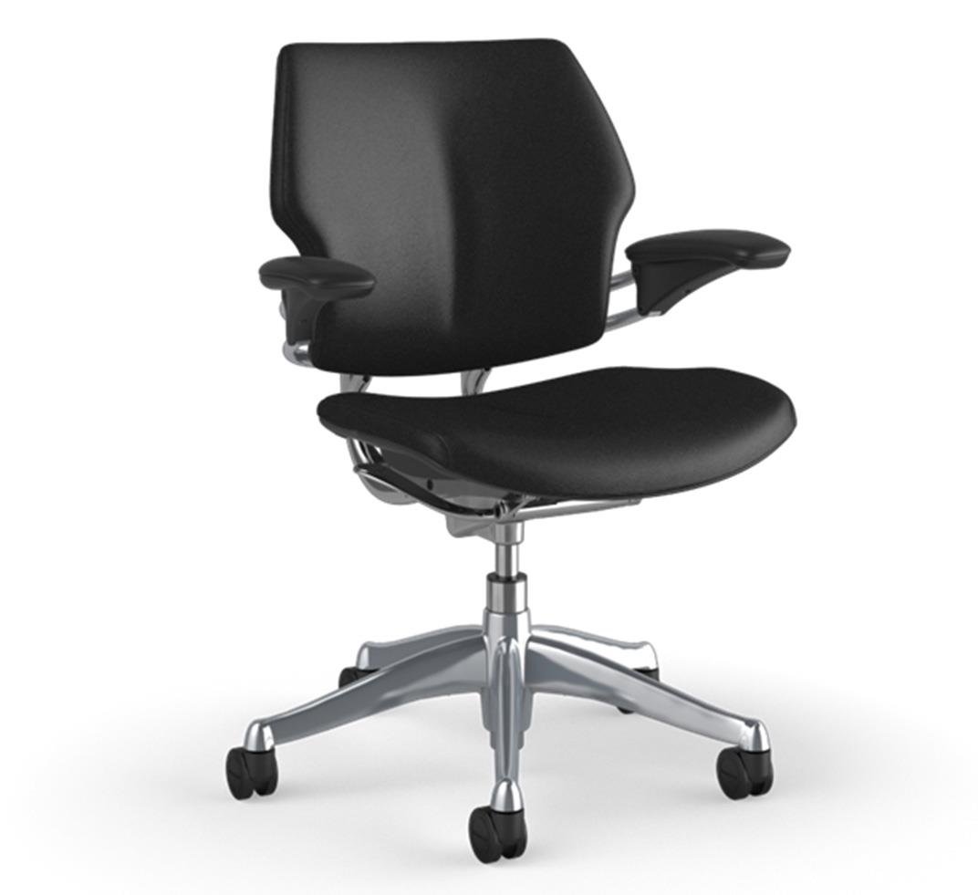 Freedom Toplantı Siyah Vita Kumaş Alüminyum Ayak 