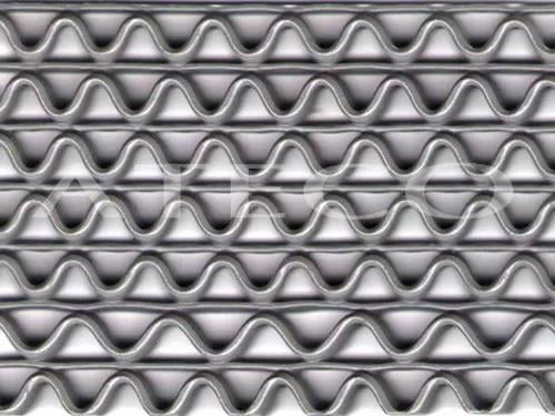 Gri 5 mm Zigzag Paspas En:0,50 Boy: 1,20 mt