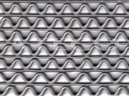 Gri 5 mm Zigzag Paspas En:0,90 Boy: 4,00 mt