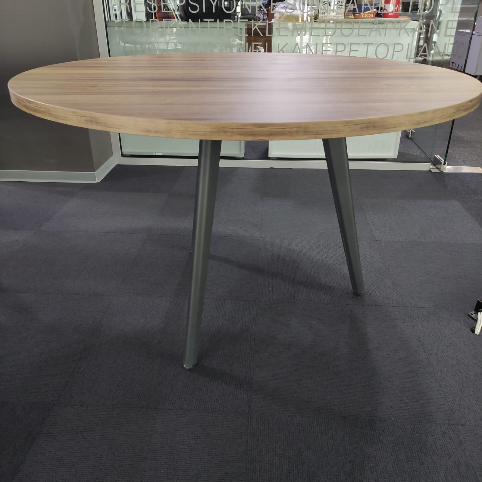 Iron 120 lik Yuvarlak Toplantı Masası