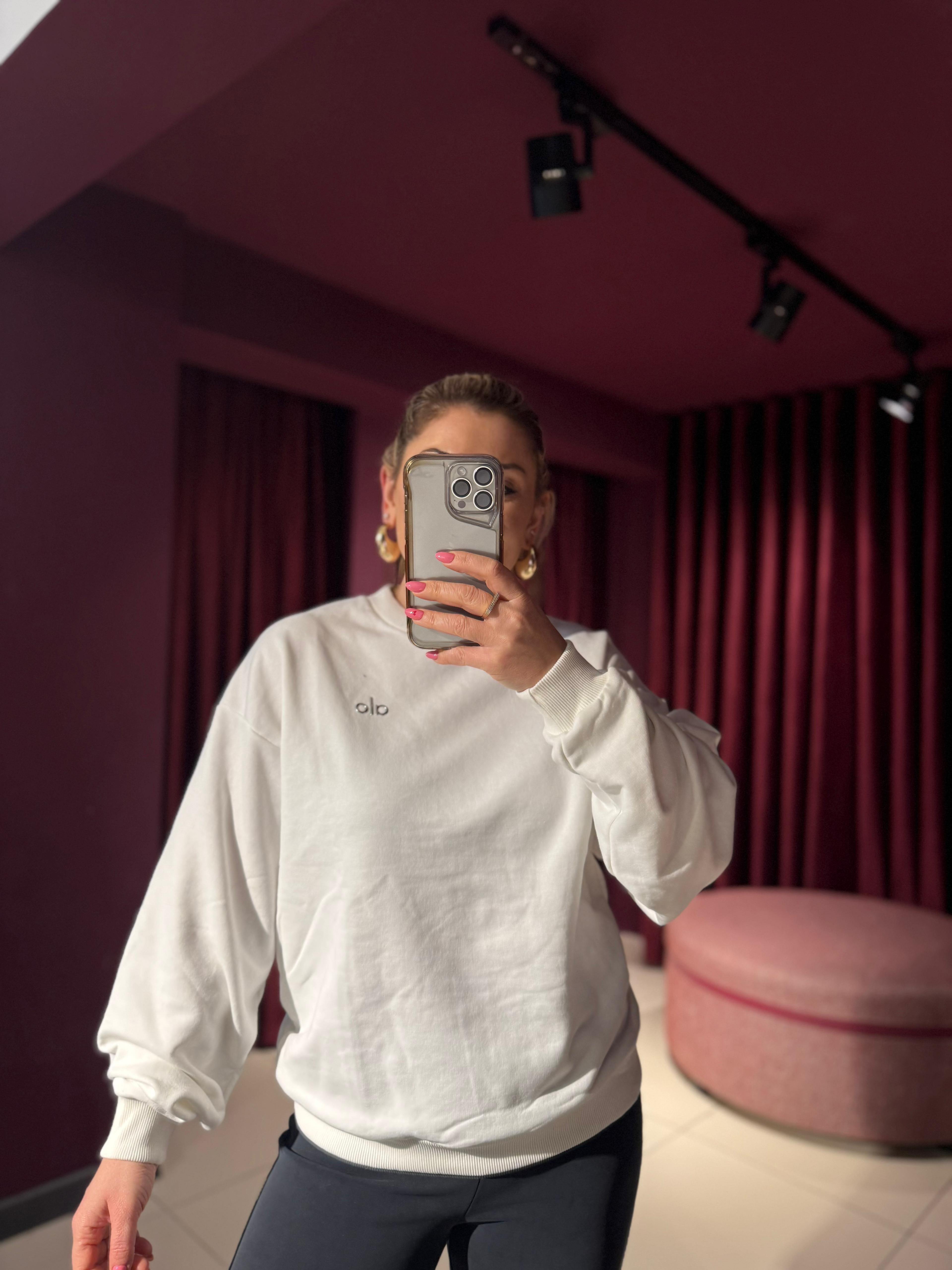 Sweat-Shirt1163 Sweat Beyaz