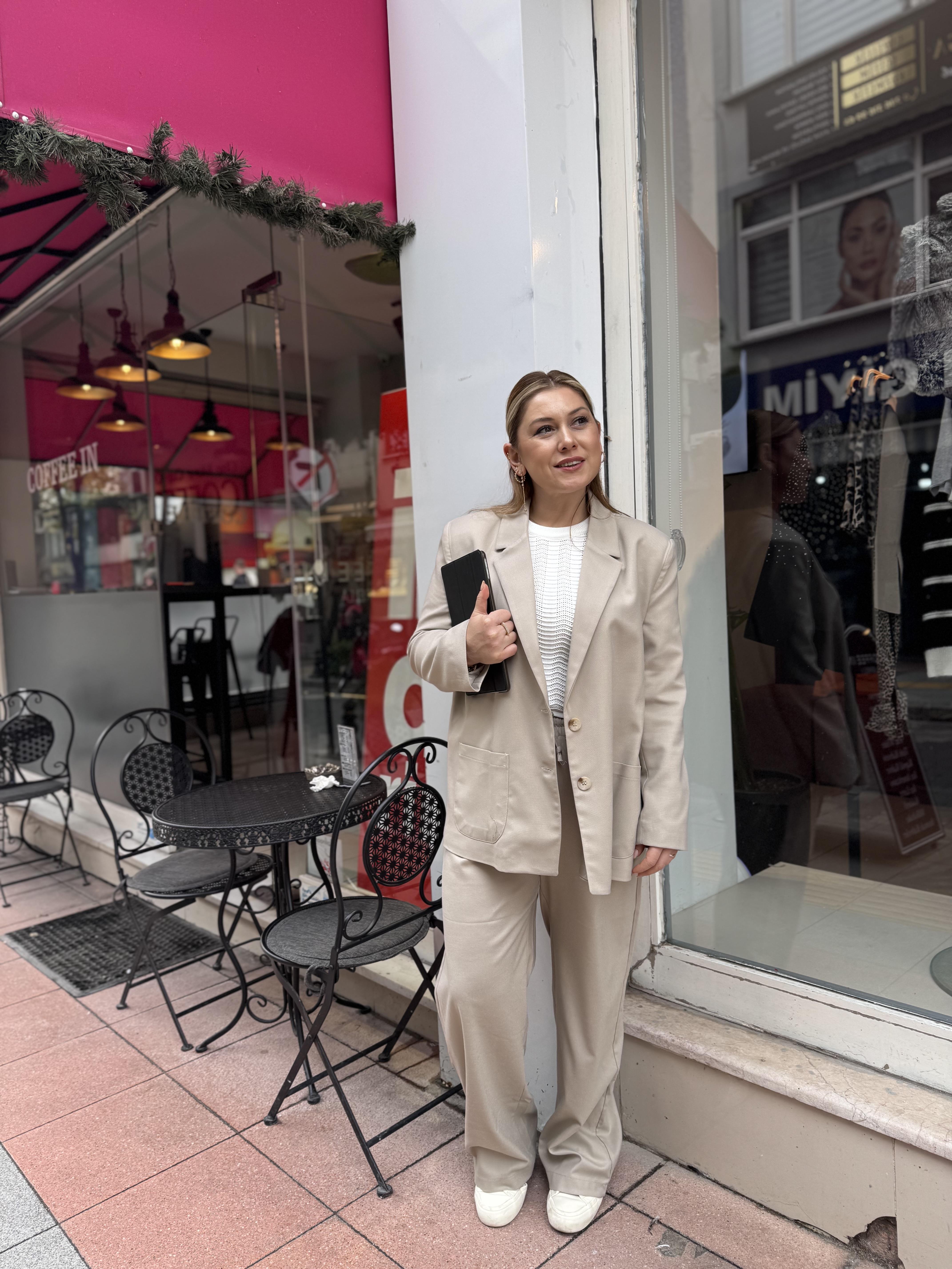 Ofis Şıklığı 8353 Ceket Taş 