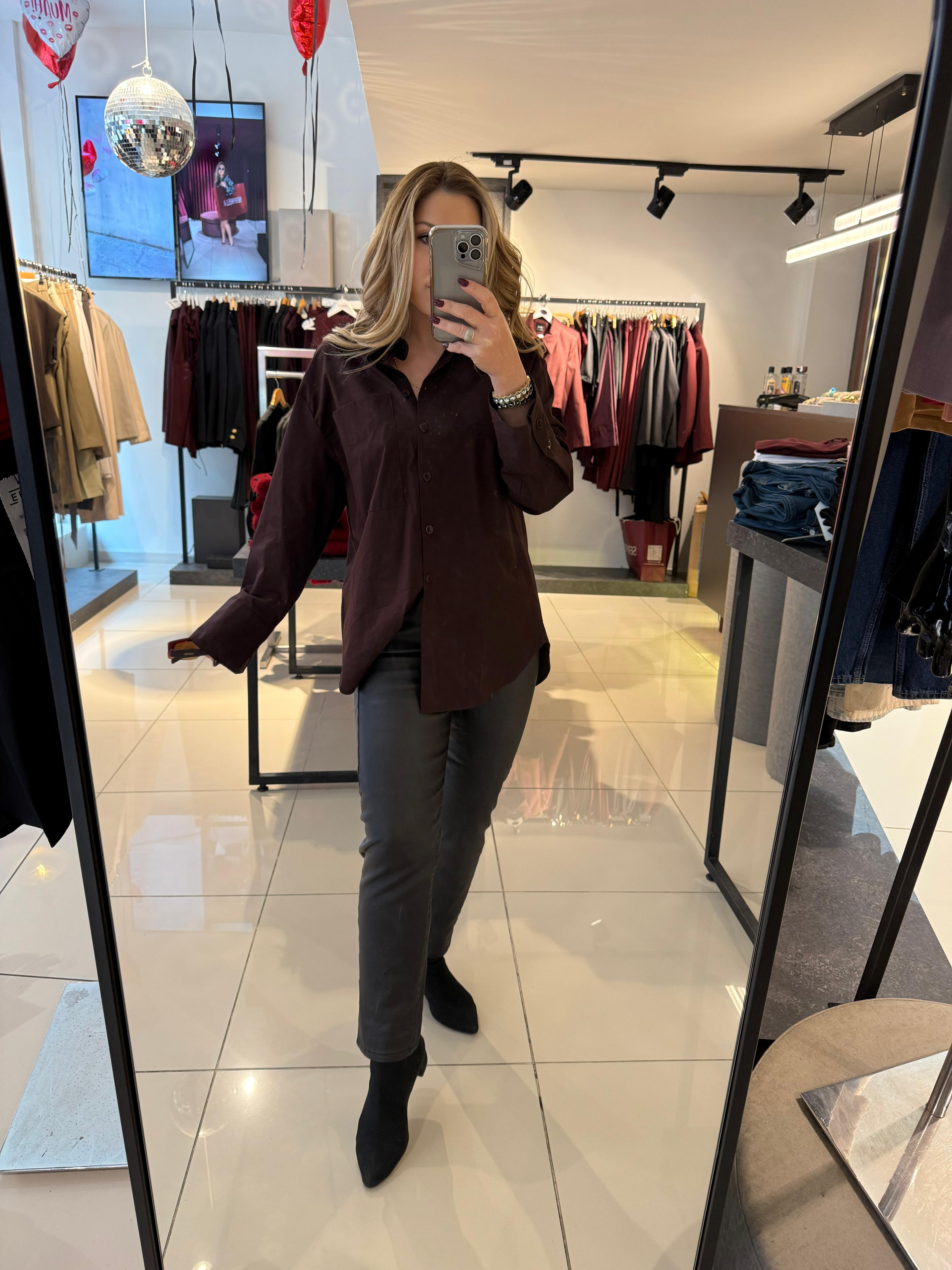 Jean06 ZR Mumlu Kaplama Jean Kahverengi